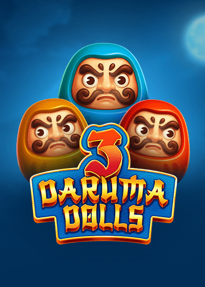 3 Daruma Dolls